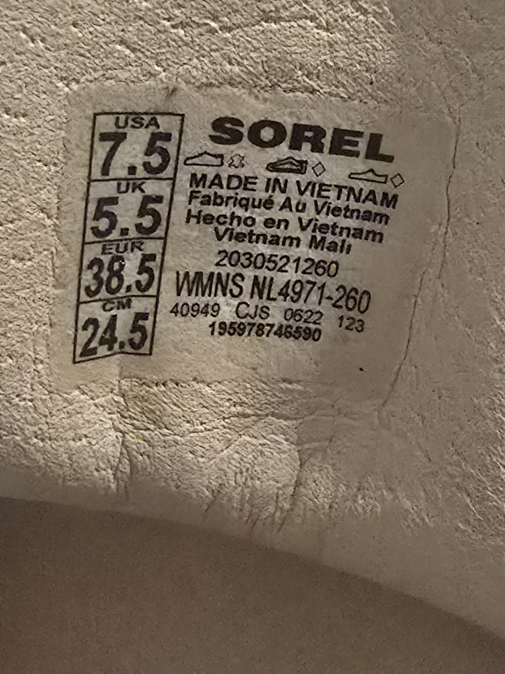 SOREL Beige Suede Slide Clogs - Picture 3 of 3